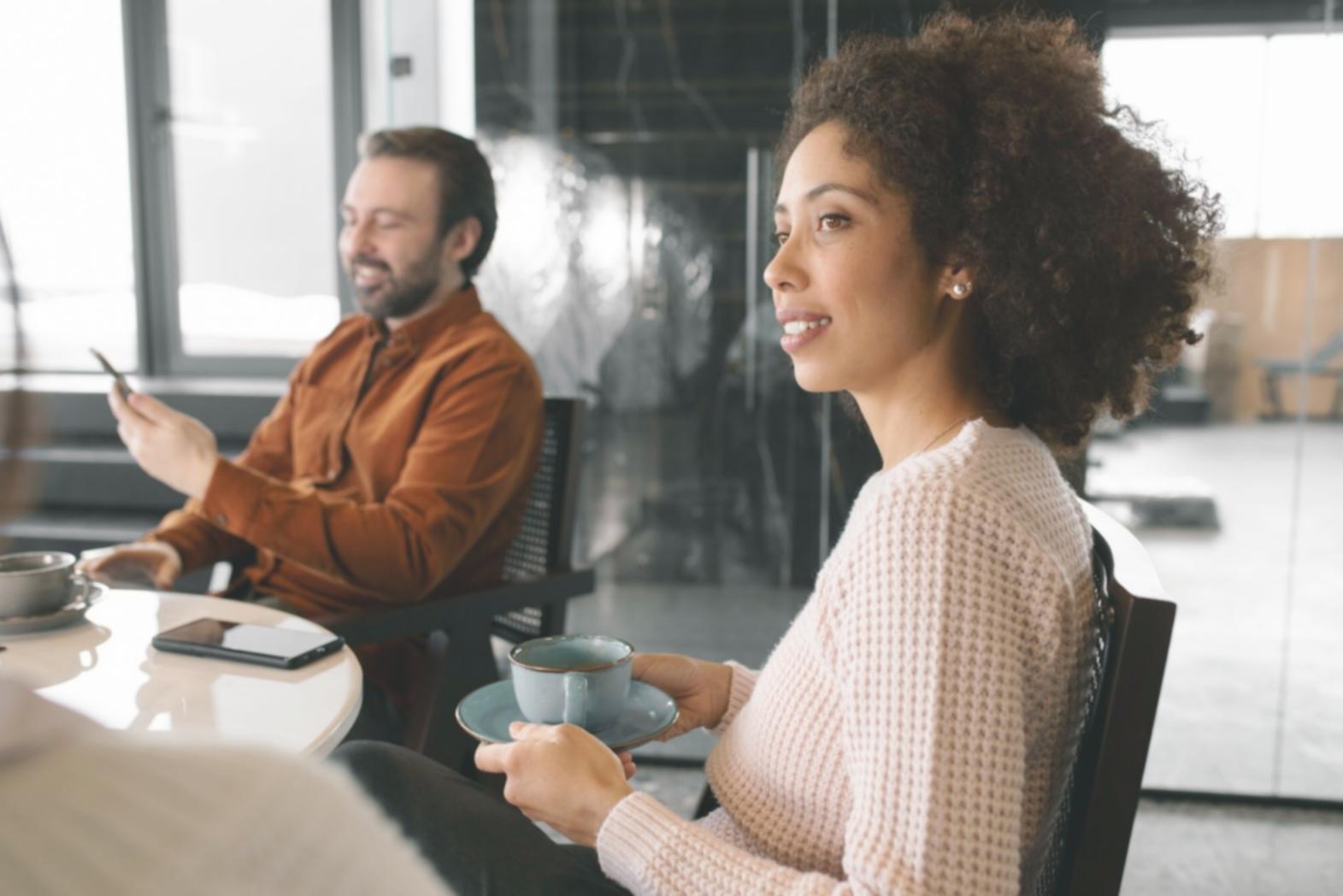 Professional financial consultation meeting