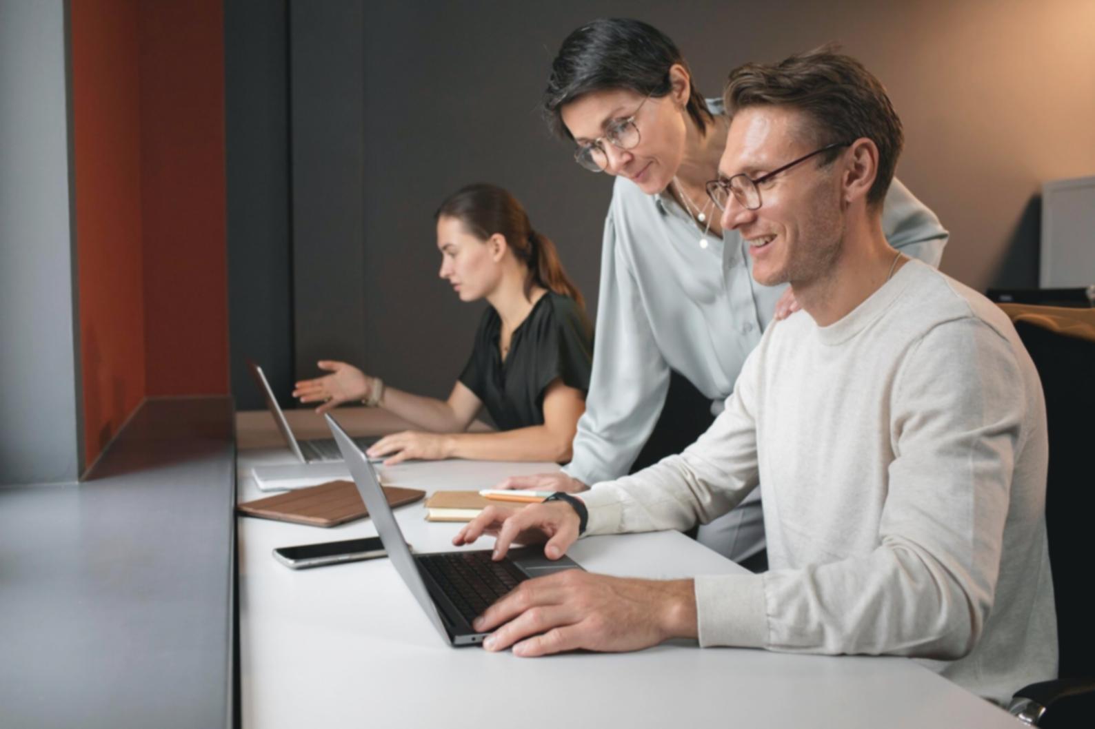 aramomeluamora office workspace showing financial planning tools and client success tracking systems